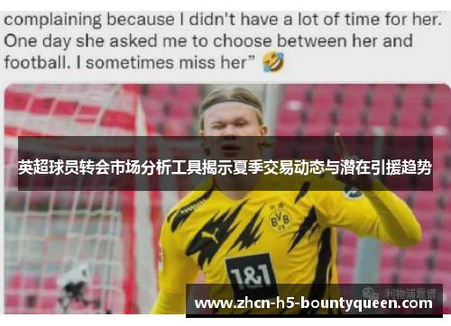 英超球员转会市场分析工具揭示夏季交易动态与潜在引援趋势