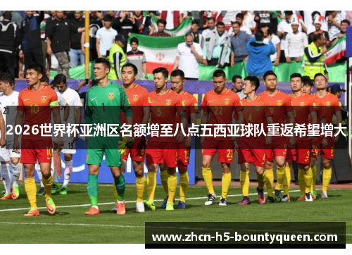 2026世界杯亚洲区名额增至八点五西亚球队重返希望增大